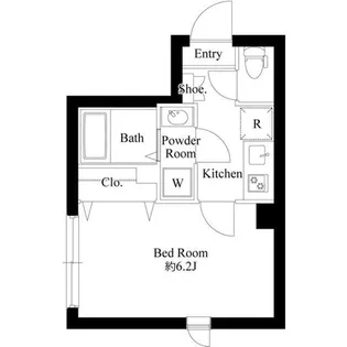 リュクスマンション北千住【2階】の間取り