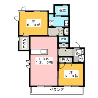 Createur【2階】の間取り