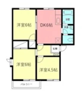パストラルB【2階】の間取り