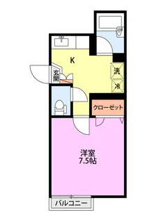メゾン旭町【1階】の間取り