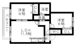 ネオステージ【2階】の間取り