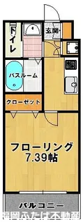 サヴォイ 博多エレメンツ【8階】の間取り