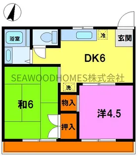 メゾンヒダカ【2階】の間取り