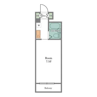 藤和シティスクエア桜上水【3階】の間取り