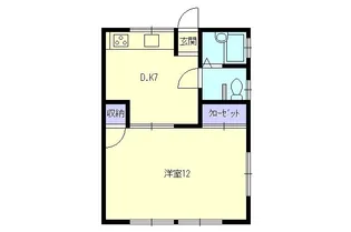 恵コーポ【2階】の間取り