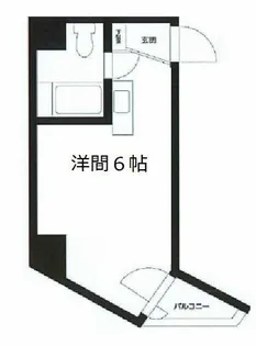 新宿イン【5階】の間取り