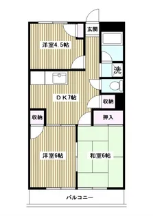 第2コーポマルイチ【2階】の間取り