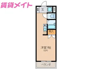 OneZ【2階】の間取り