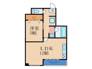 メゾン33【6階】の間取り