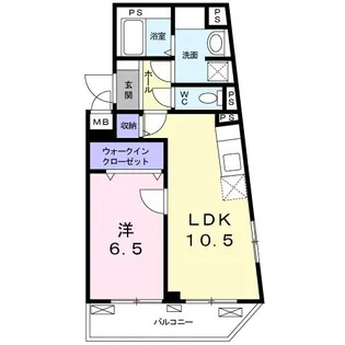 コート・インテグリティ【3階】の間取り