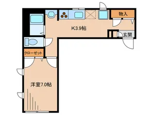 Petit Soleil【2階】の間取り