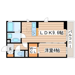 シェランジュII【3階】の間取り