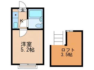 プラザ・ドゥ・ルーベンスA棟【2階】の間取り