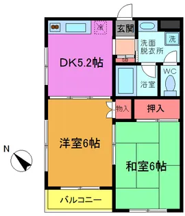 セントヒルズ本八幡【1階】の間取り