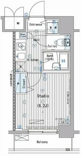 ガーラ・ステージ大塚駅前【10階】の間取り