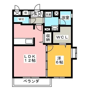 SAPHIR II【2階】の間取り