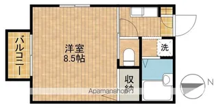 ディアス上島【2階】の間取り