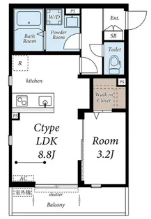 Sepia Palace【1階】の間取り