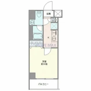 RELUXIA横濱元町【6階】の間取り