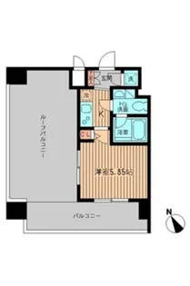 レジディア大森【14階】の間取り