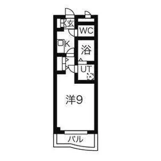コスモなかね【1階】の間取り
