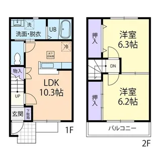 ルーチェ Cの間取り
