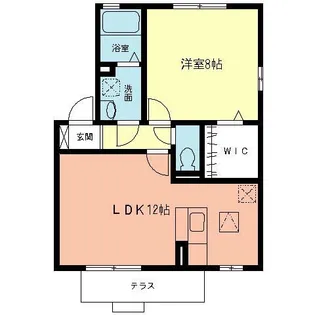 グリーンフォート【1階】の間取り