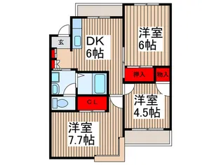 ファーストメゾン壱番館【3階】の間取り