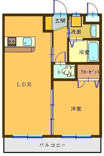ソレイユ・YS【2階】の間取り