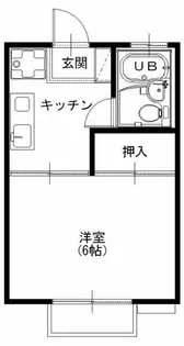 マロンハイツ【2階】の間取り