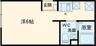 レピュア蓮根レジデンスWEST【2階】の間取り