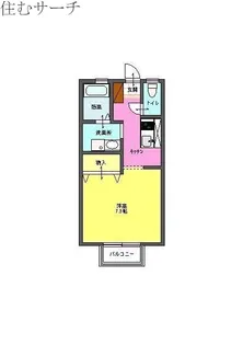 セレーナK【1階】の間取り