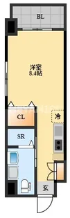 PLUM・YUプラムユウ【7階】の間取り