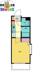 グランピアマンション長崎【6階】の間取り