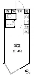 エスポワール中目黒の間取り