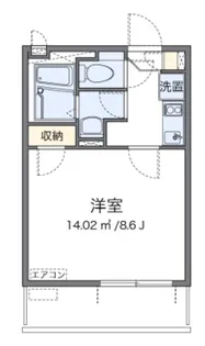 レオネクストパタータ【1階】の間取り