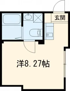 クレール堀切【1階】の間取り