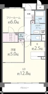 ソリエベーネ【3階】の間取り