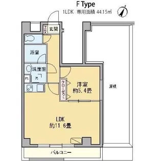 カスタリア千駄ヶ谷【3階】の間取り
