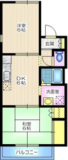 カーサ・ヌオーバ【2階】の間取り