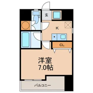 ヤサカハイム市川【7階】の間取り