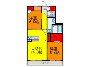 Supeleil【3階】の間取り