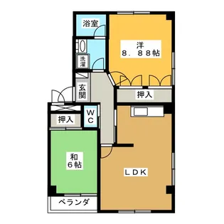 リトルアイランド【3階】の間取り
