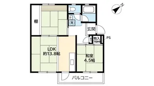 UR明石舞子【3階】の間取り