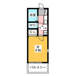 MMハイツ【2階】の間取り