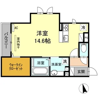 グランディール コート【2階】の間取り
