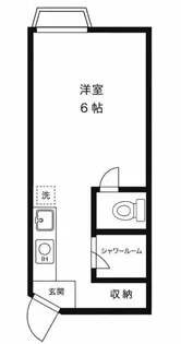ラ・フィーヌ【1階】の間取り