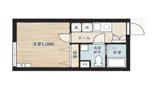 GRANIS巣鴨【2階】の間取り