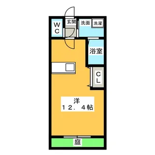 ル パフェ ド ペルル【1階】の間取り