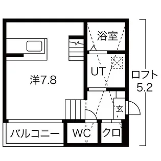 Blue Topaz【1階】の間取り